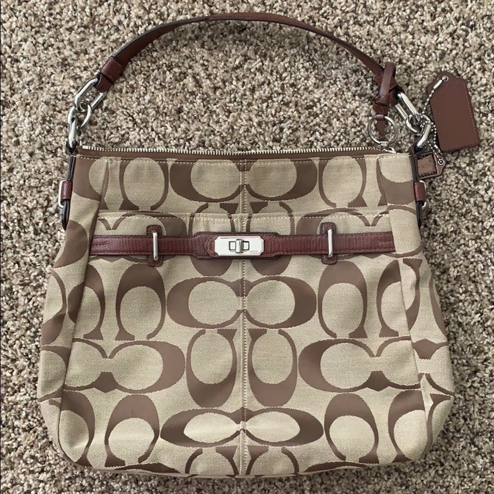 Classic C Coach purse